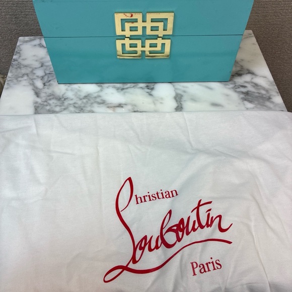 Christian Louboutin Silver Multi Floral Cabata Tote Bag - NWT Retail $1790 - Picture 14 of 15